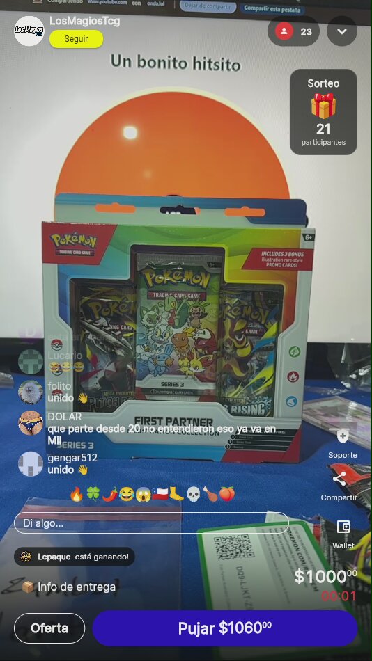 Artículo vendido