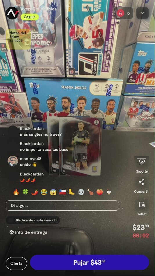 Artículo vendido
