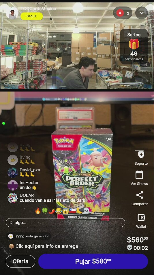 Pokémon TCG Perfect Order Booster