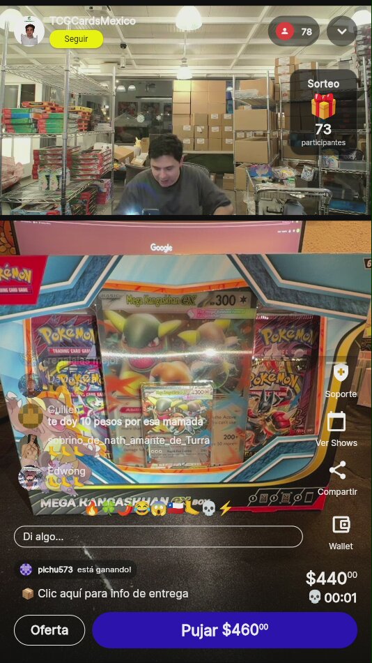 Mega Kangaskhan EX Box Pokémon