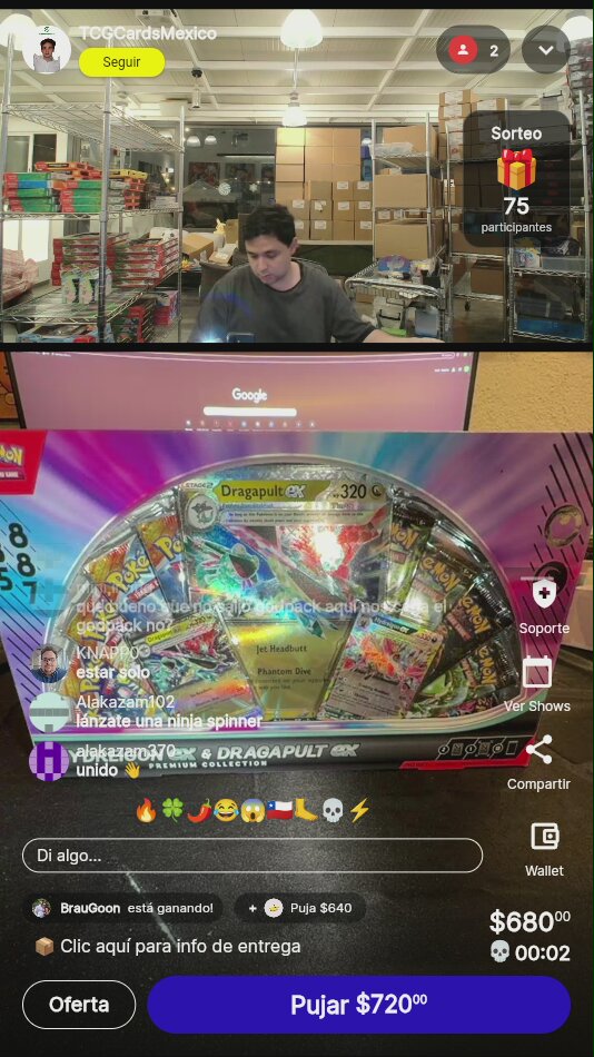 Pokémon Dragapult EX Premium Collection