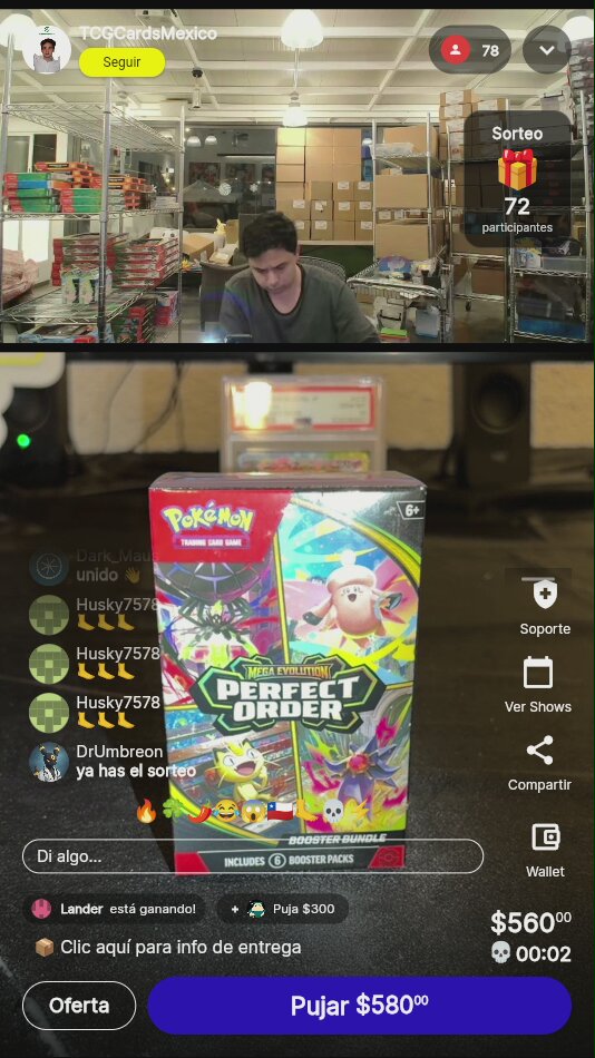 Pokémon TCG Perfect Order Booster