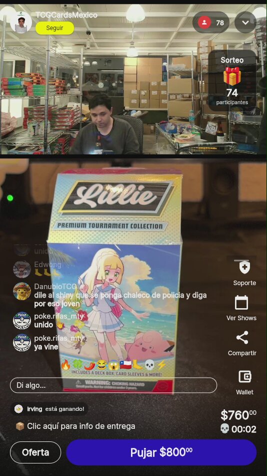 Pokémon Lillie Premium Collection Box