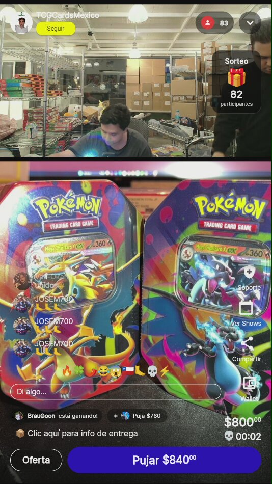 Lata Pokémon Mega Charizard EX