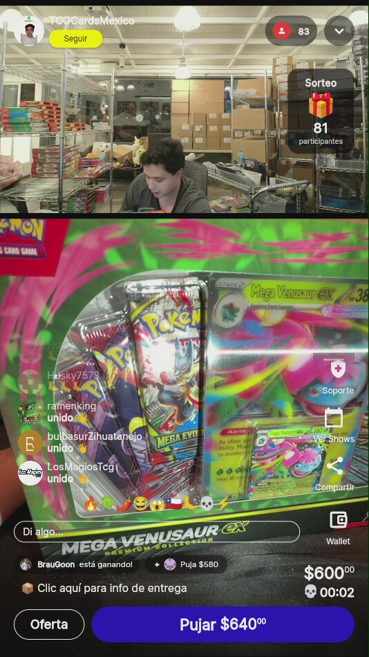 Pokémon Mega Venusaur EX Collection