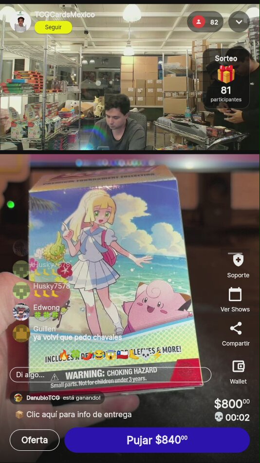 Pokémon Center Lillie Promo Box