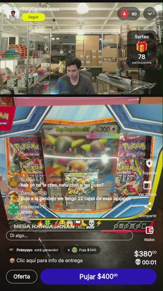 Pokémon Mega Kangaskhan-EX Box