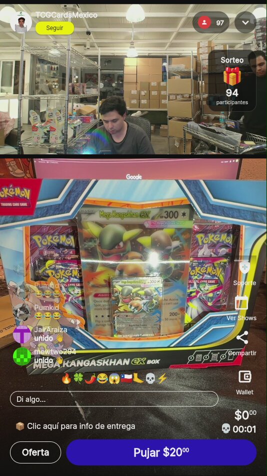 Mega Kangaskhan EX Box Pokémon