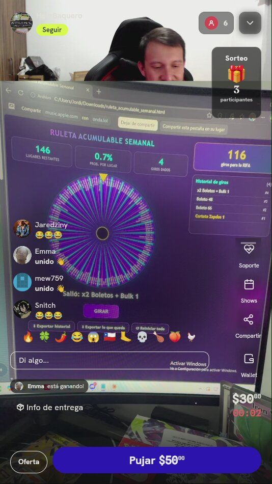 Giro en Ruleta Acumulable Pokémon