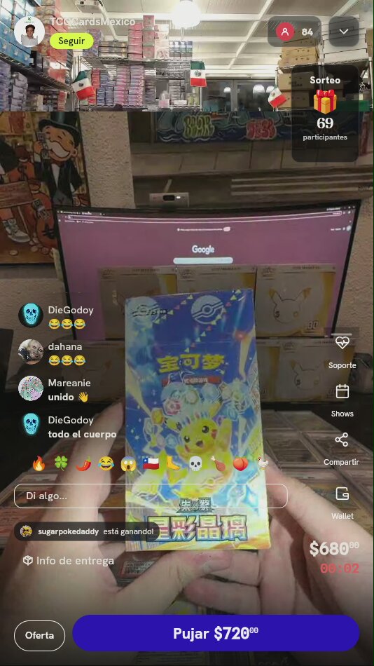 Booster Box Pokémon TCG Chino Simplificado