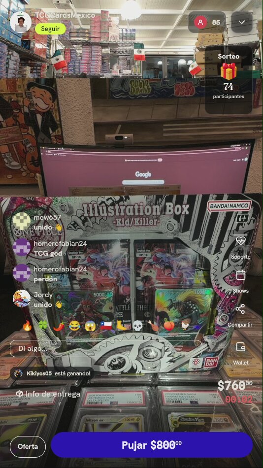 Caja One Piece Illustration Box Kid/Killer