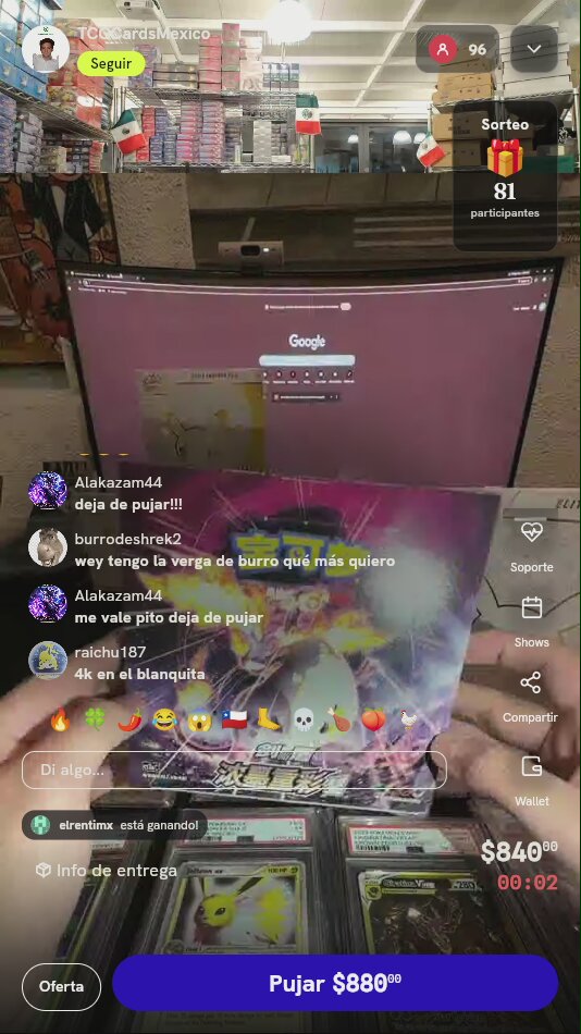 Caja Pokémon TCG Vivid Portrayals Chino