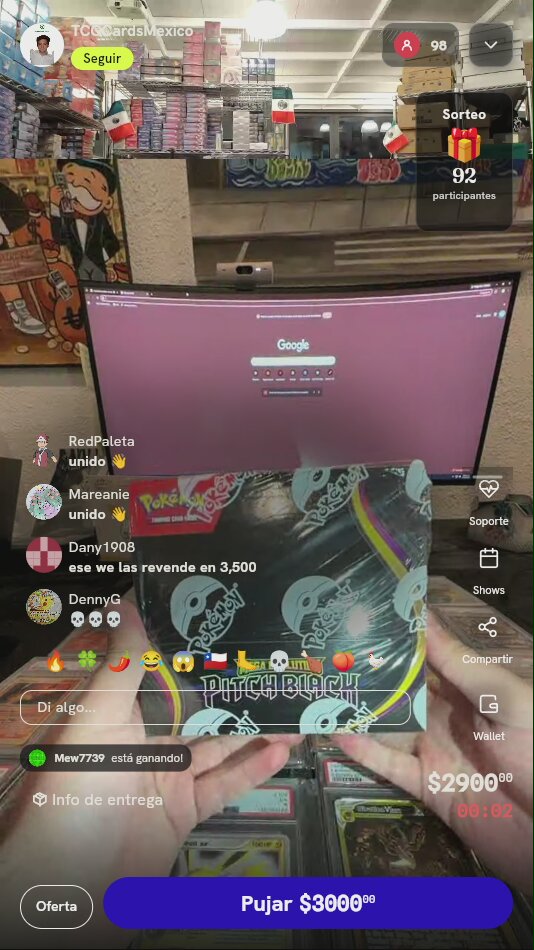 Booster Box Pokémon Pitch Black