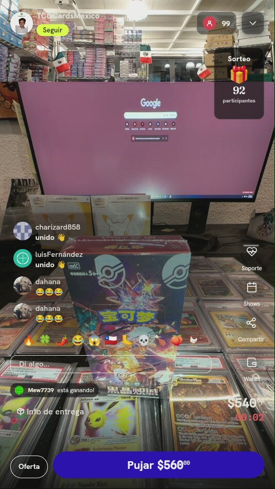 Caja Booster Pokémon Dark Crystal Blaze CSV5C