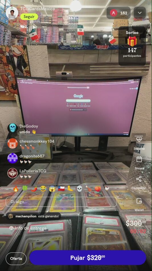 3 Sobres de Pokémon TCG