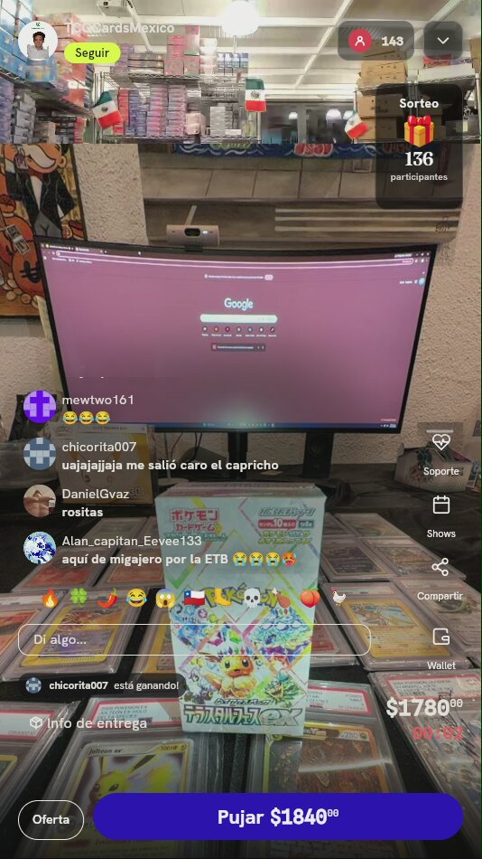 Caja Pokémon Terastal Fest ex