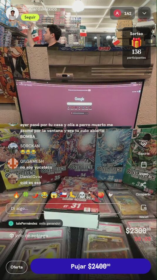 Lote 6 Starter Decks One Piece TCG