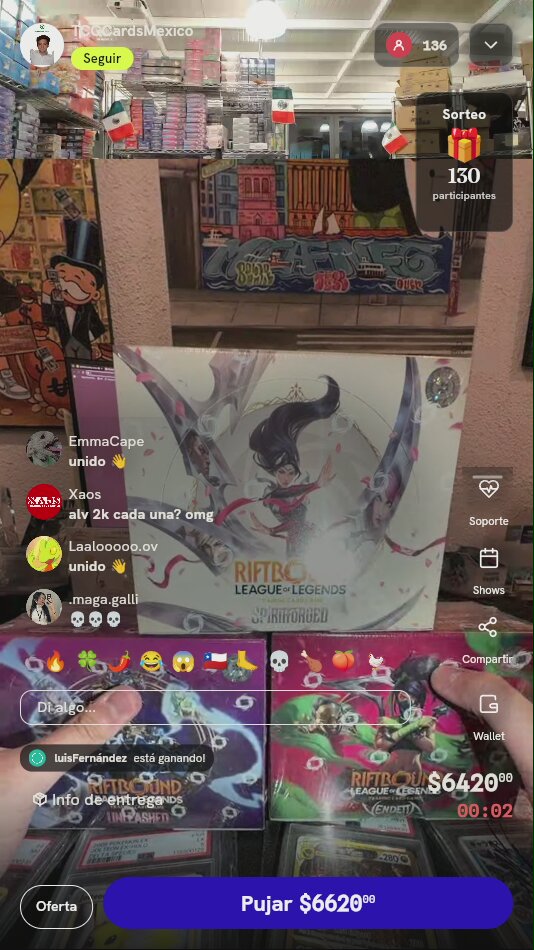 Lote TCG Riftbound y Pokémon