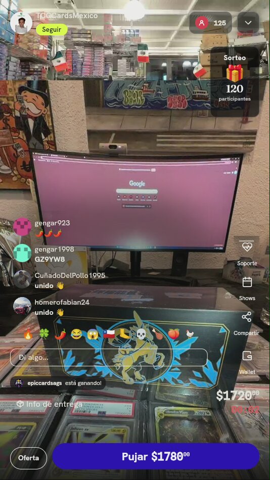 Caja Arceus Nova Pokémon TCG Chino