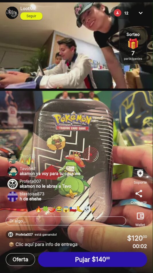Lata Pokémon TCG