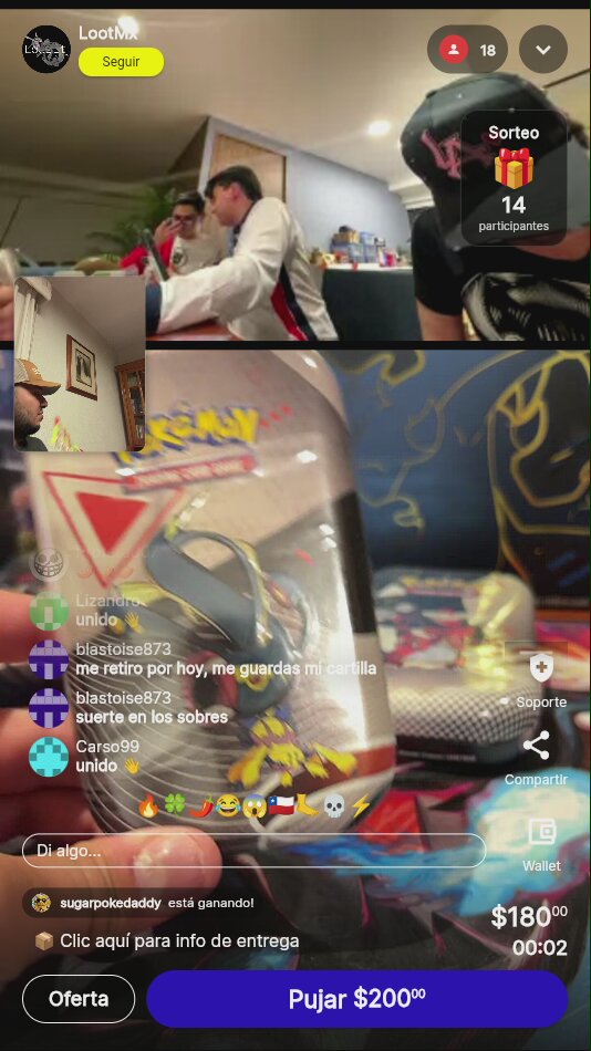 Tin Pokémon Lugia V sellada