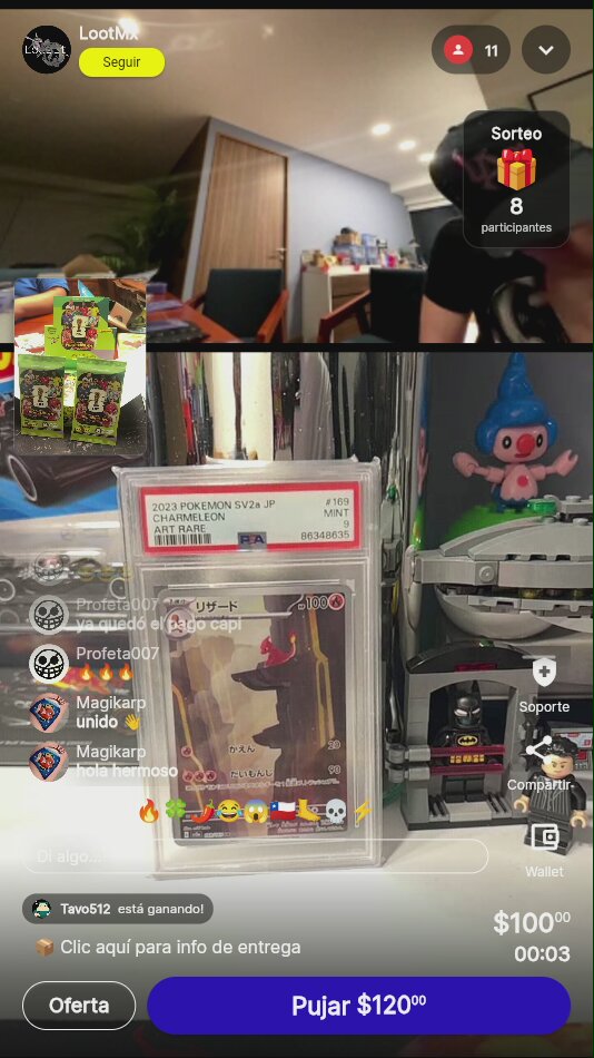 Charmeleon 151 Art Rare PSA 9