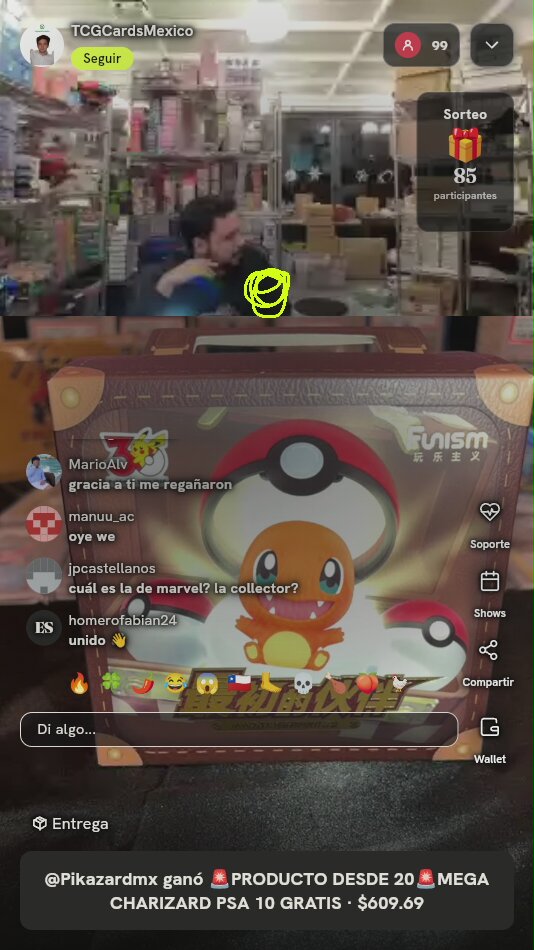 Caja Figura Charmander Funism Pokémon