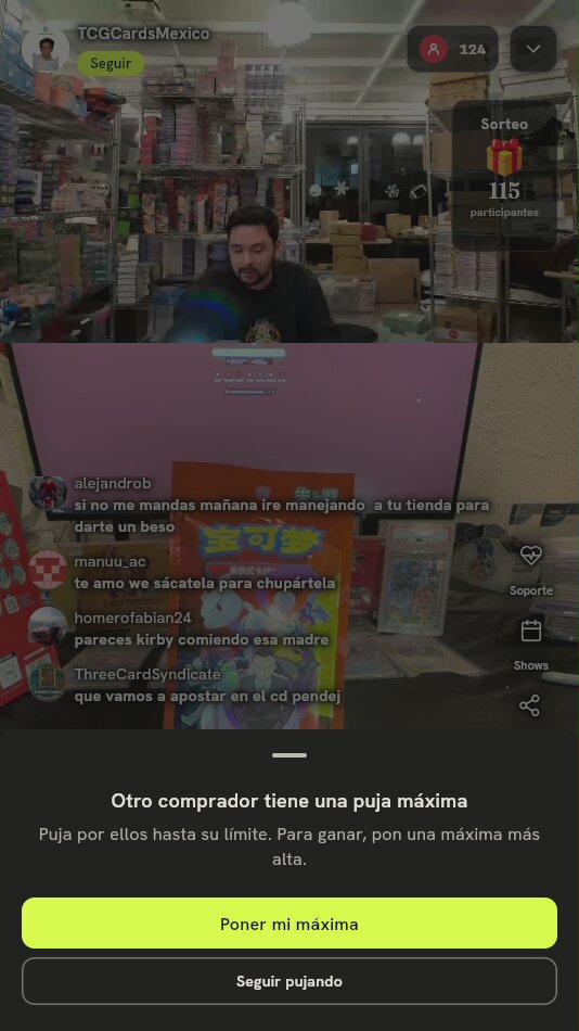 Sobre de Cartas Pokémon Chino