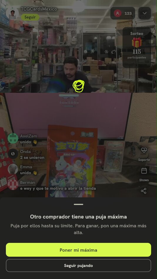 Sobre de Cartas Pokémon Chino