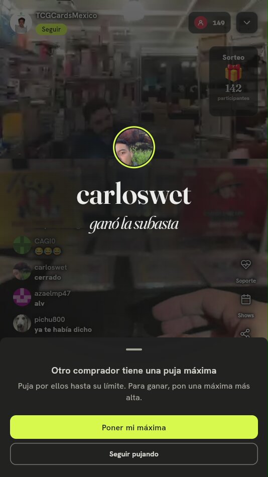 Lote Sobres Pokémon Cards