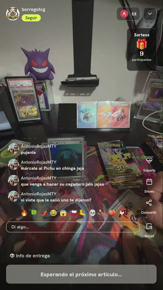 Carta Pokémon Energía Oscura 25 Aniversario
