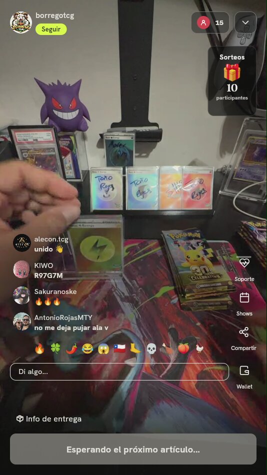 Carta Pokémon Energía Básica Rayo