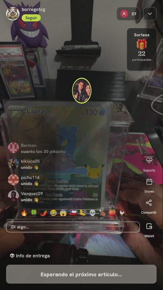 Carta Pokémon Lapras Illustration Rare