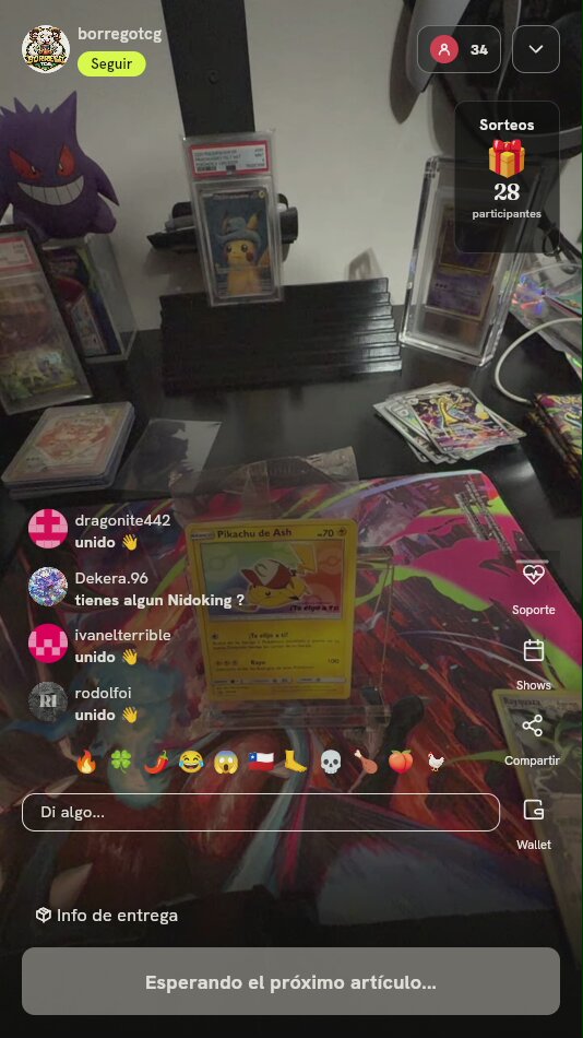 Carta Pikachu de Ash SM108