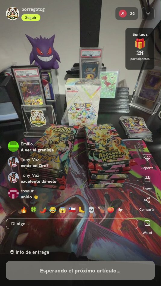 Sobres Pokémon Mega Evolution Ascended Heroes