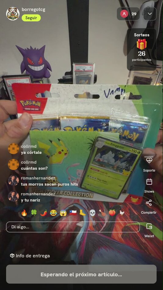Pokémon Tech Sticker Collection Alolan Exeggutor