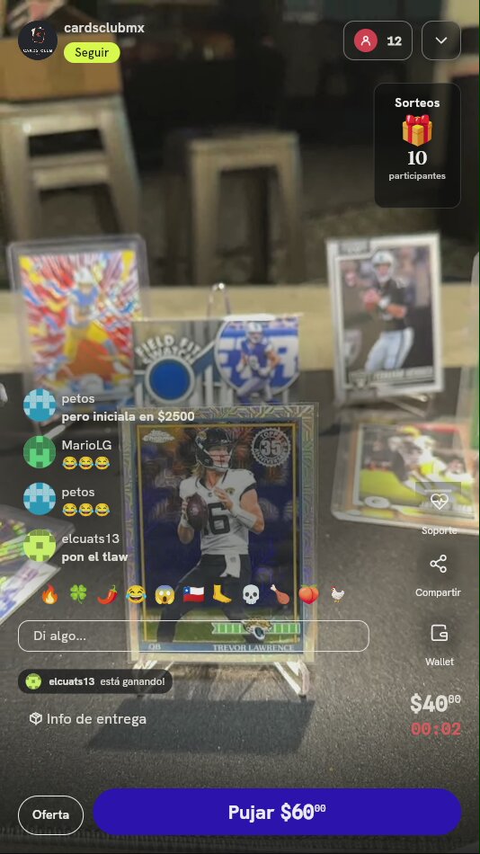 Carta Trevor Lawrence Topps Chrome 35th