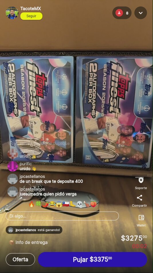Artículo vendido
