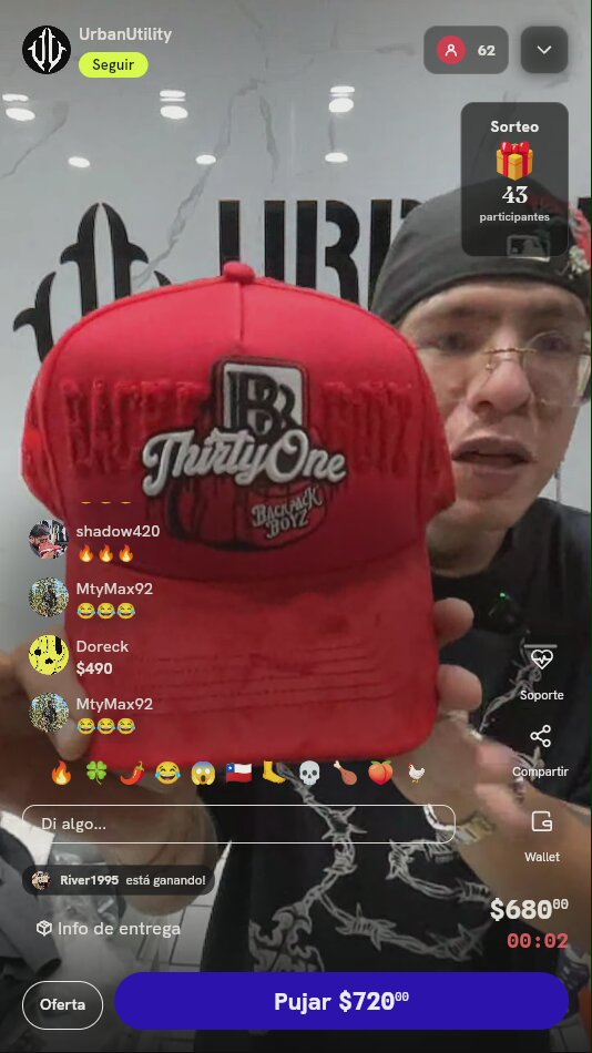 Gorra Thirty One x Backpack Boyz