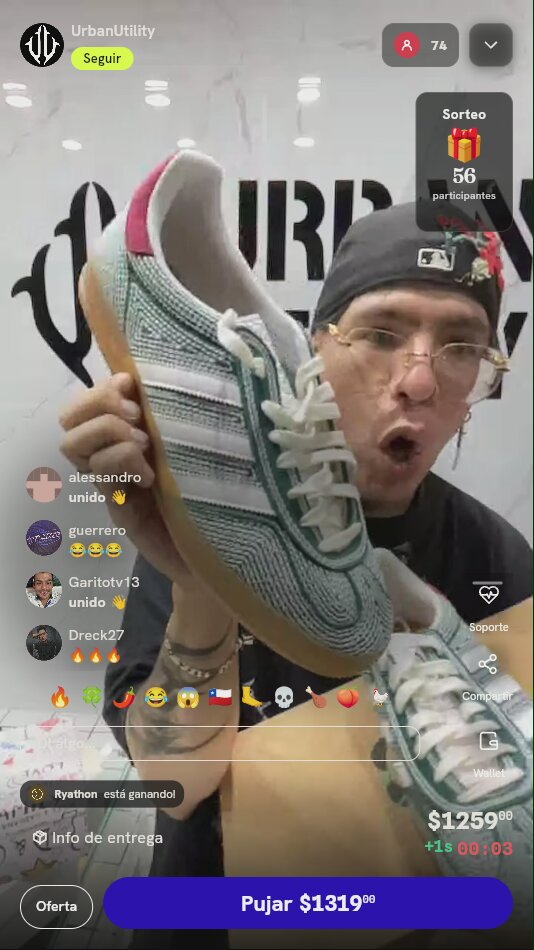 Tenis adidas Tejidos Verde con Rosa