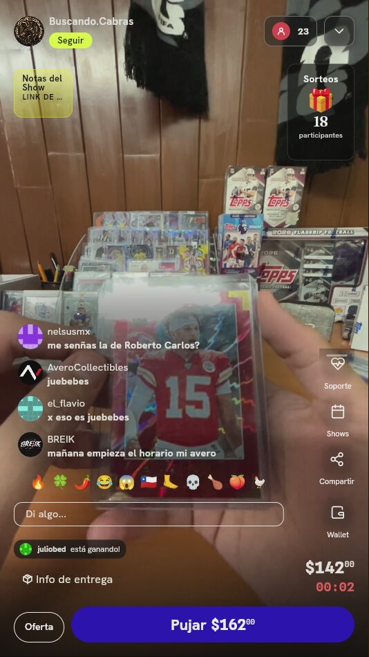 Carta Panini Donruss Patrick Mahomes