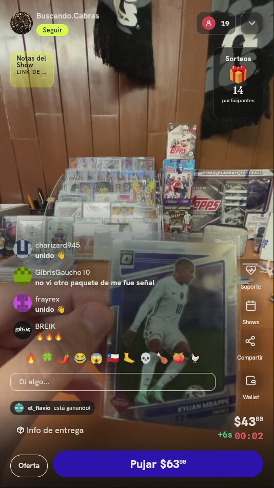 Carta Kylian Mbappé Donruss Optic
