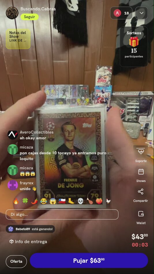 Carta Frenkie de Jong Match Attax