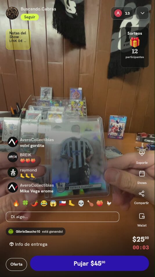 Carta Topps Patrick Kluivert Newcastle