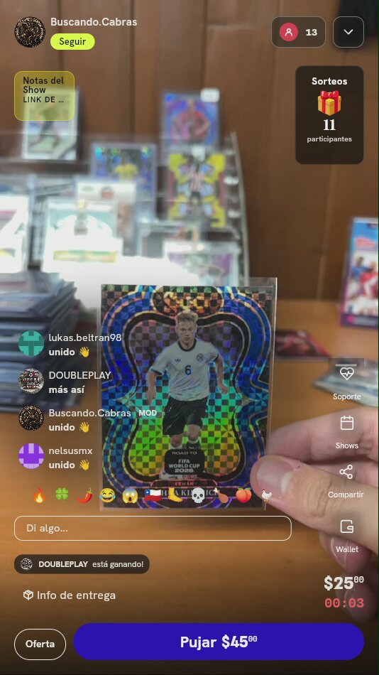 Carta Joshua Kimmich Panini World Cup