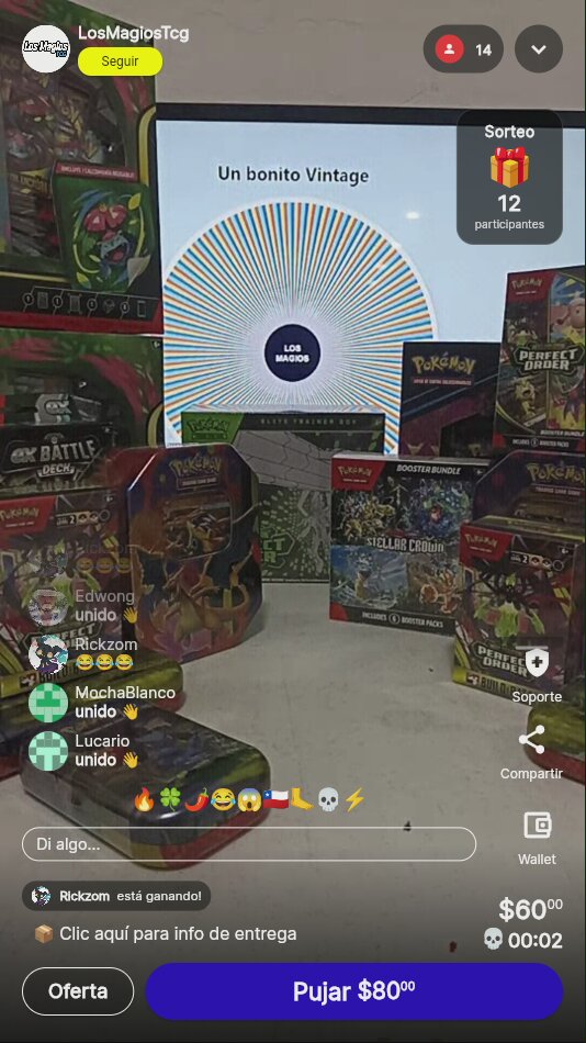 Ruleta Pokémon Vintage TCG