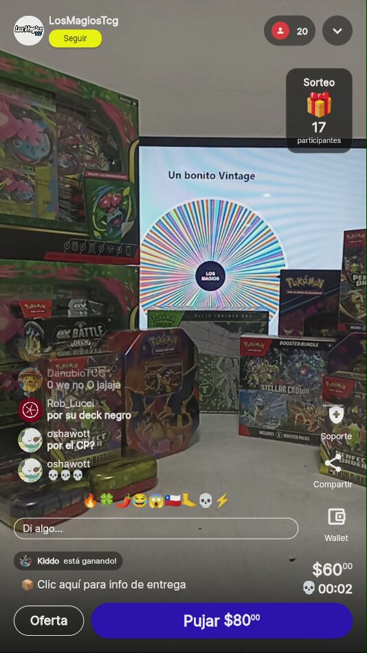 Giro Vintage Pokémon TCG