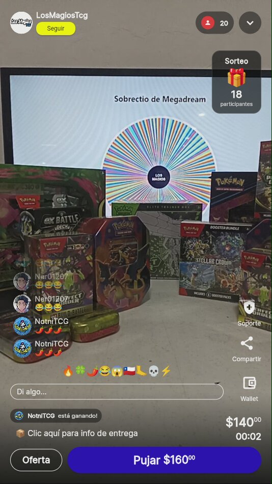 Sobre Megadream Pokémon TCG