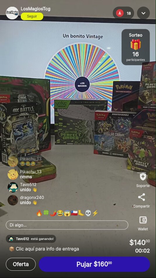 Lotes Pokémon: Stellar Crown, Perfect Order