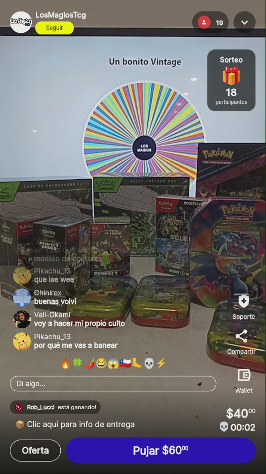 Lotería Pokémon Pikachu Tin